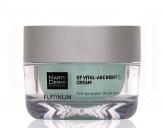 Kem Dưỡng Phức Hợp 1% Retinol Palmitate Phục Hồi Hỗ Trợ Trị Mụn & Trẻ Hóa - MartiDerm Platinum GF Vital Age Night Cream with 1% Retinol